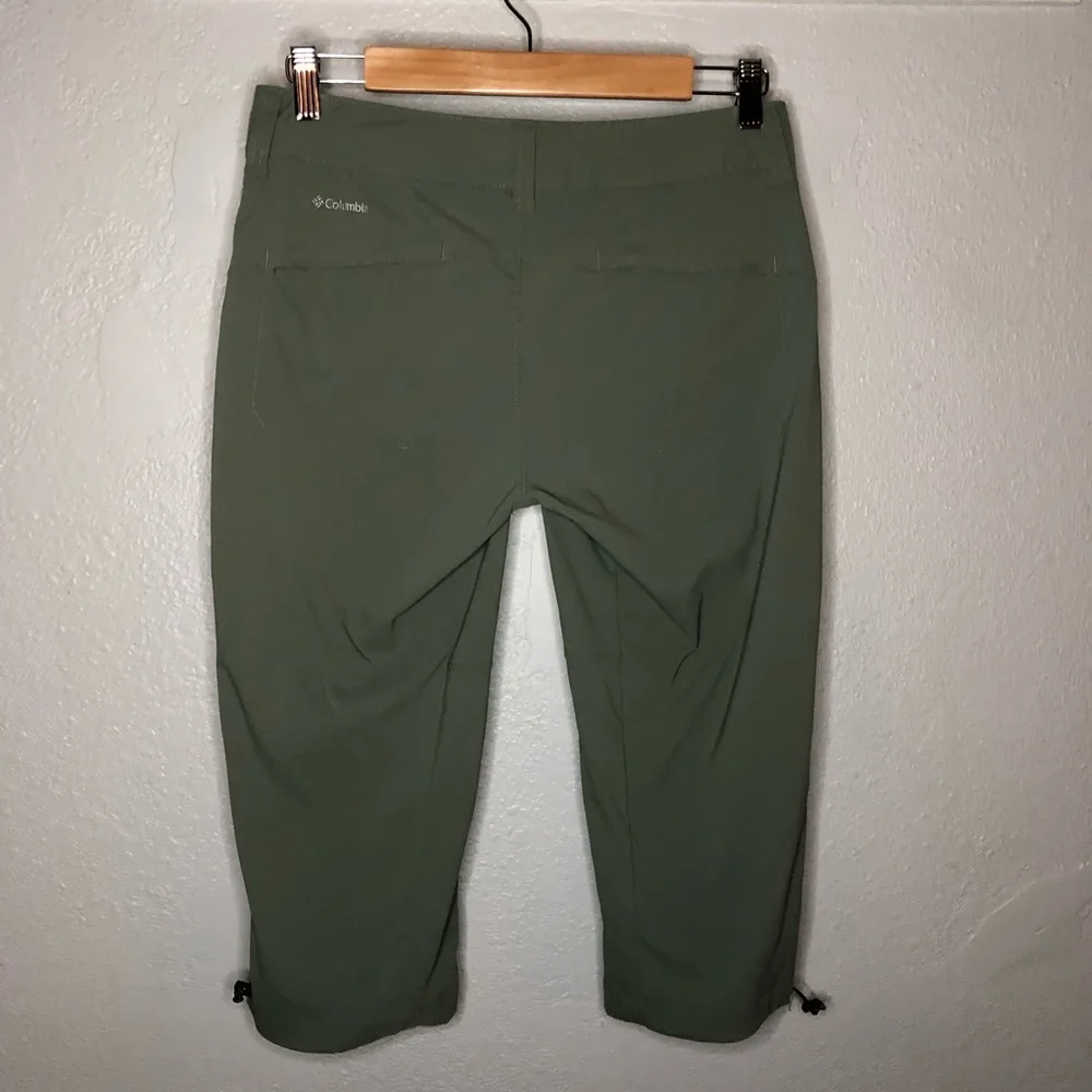 Columbia Green Saturday Trail II Knee Pants Size 4 - Picture 6 of 8